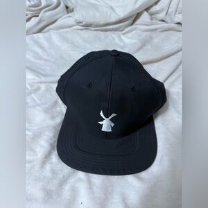 Dutch Bros Black Snapback Trucker Hat